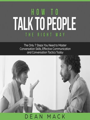 cover image of How to Talk to People the Right Way